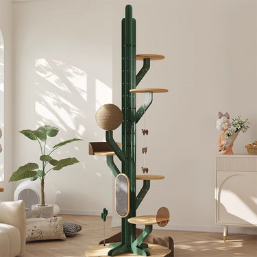 Eeeza Carbon Steel Framework Cactus Cat Tree