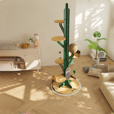 Eeeza Carbon Steel Framework Cactus Cat Tree