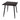 Eeeza Outdoor Iron Frame Square Table