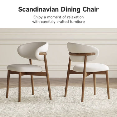 Eeeza Set of Two Modern Essence Series Wrapback Chairs