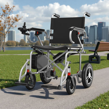 Eeeza N80012 Foldable Portable Electric Wheelchair