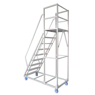 Eeeza 1.5m/2m/2.5m Iron Platform Ladder