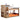 Eeeza Natural Wood-Toned Loft Bed With Spacious Storage