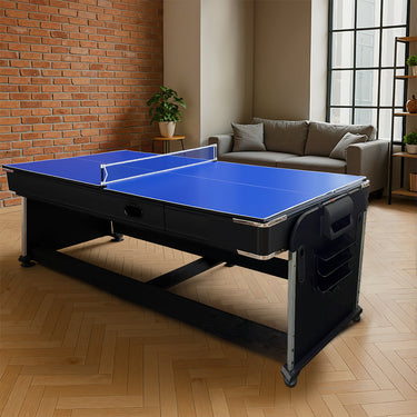Eeeza 7FT 4 In 1 Multifunction Convertible Pool Table With Full Accessories