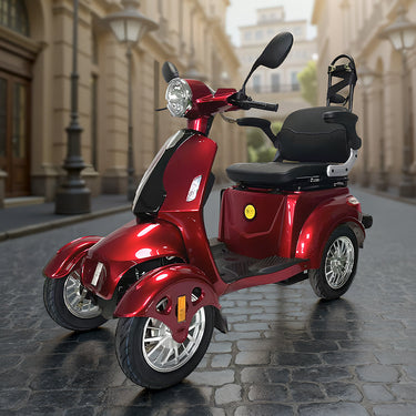 Eeeza 500W 60V 20Ah Electric Mobility Scooter With Golf Ball Rack