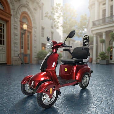 Eeeza 500W 60V 20Ah Electric Mobility Scooter With Golf Ball Rack