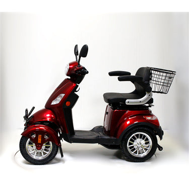 Eeeza 500W 60V 20Ah Electric Mobility Scooter - Black&Red