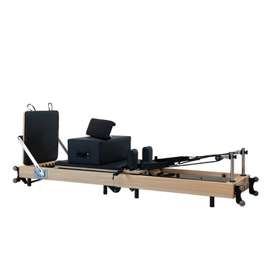 Eeeza Foldable Solid Wood Frame Pilates Reformer