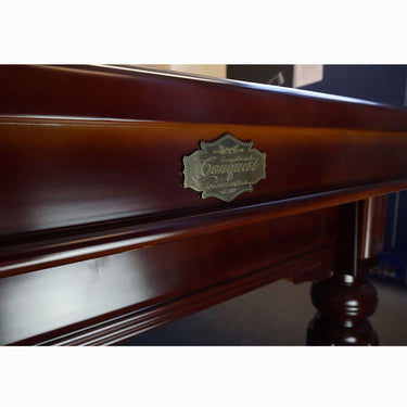 Eeeza 9FT Walnut Frame Slate Billiard Pool Table with Full Accessories