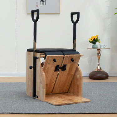 Eeeza Oak Wood Frame Pilates Wunda Chair