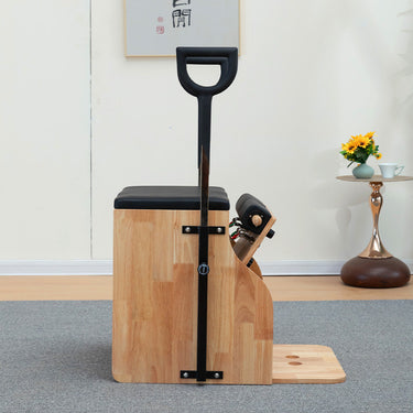 Eeeza Oak Wood Frame Pilates Wunda Chair