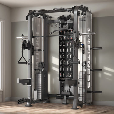Eeeza Multi-Functional Carbon Steel Smith Machine Multi Station