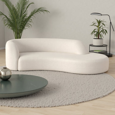 Eeeza Fashionable And Minimalist Lamb Fleece Sofa