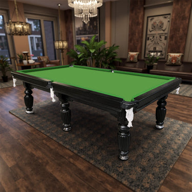 Eeeza 9FT Black Frame Slate Billiard Pool Table With Full Accessories