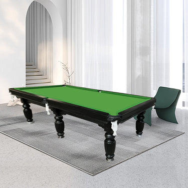 Eeeza 9FT Black Frame Slate Billiard Pool Table With Full Accessories