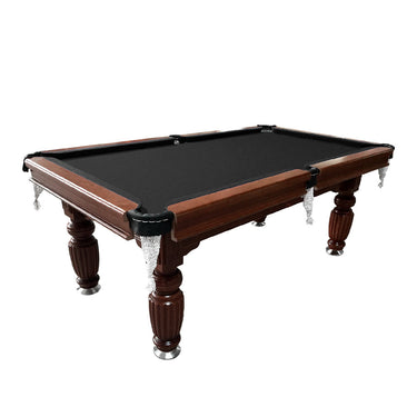 Eeeza 7FT Walnut Frame Slate Billiard Pool Table With Full Accessories