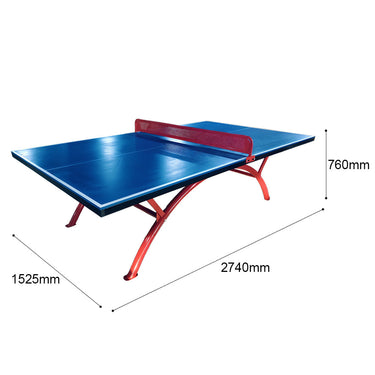 Eeeza Outdoor Rainbow Table Tennis Table With Full Accessories