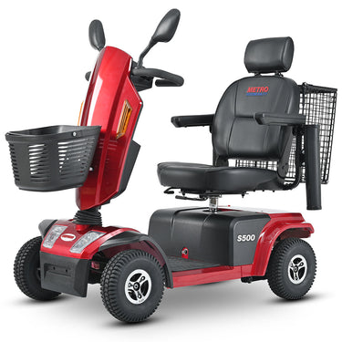 METRO MOBILITY Foldable 500W 24V 52Ah Electric Mobility Scooter