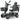 METRO MOBILITY Foldable 500W 24V 52Ah Electric Mobility Scooter
