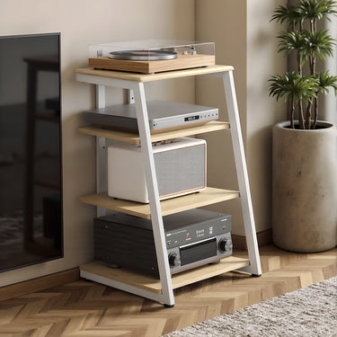 FITUEYES Modern Style 4-Tier Spatial Audio Rack