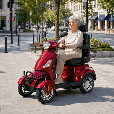 Eeeza B03/B03B 4-Wheel Electric Mobility Scooter, 500W ,150kg Max Load