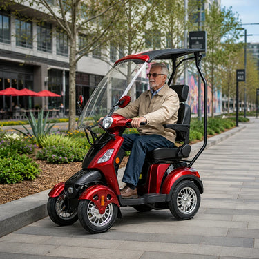 Eeeza B03/B03B 4-Wheel Electric Mobility Scooter, 500W ,150kg Max Load