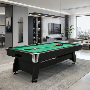 DOBO Billiard Table with Velvet Tablecloth and Accessories, MDF, 7ft