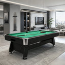 DOBO Billiard Table with Velvet Tablecloth and Accessories, MDF, 7ft