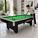 DOBO Billiard Pool Table with Velvet Tablecloth, Full Accessories, 8ft