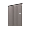 Eeeza Metal Tool House for Garden, 4*9 Ft, Gray