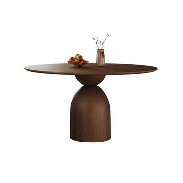 Eeeza Essence Vintage Dining Table, Multi-Layer Board (MLB)‌, Round