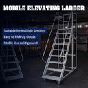 Portable Platform Ladder 1.5m,2m,2.5m,3m, Load capacity 200 kg