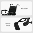 Eeeza 6013A Foldable Portable Electric Wheelchair, 1–6 km/h