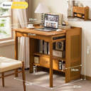 Eeeza Multi-functional Folding Desk for Students, Bamboo