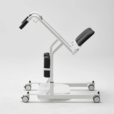 Eeeza HD006 Transfer Stand-up Wheelchair, Steel, 135kg Capacity, White