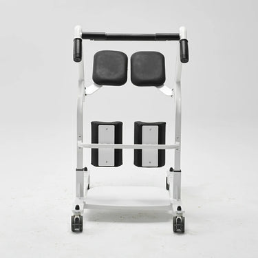 Eeeza HD006 Transfer Stand-up Wheelchair, Steel, 135kg Capacity, White