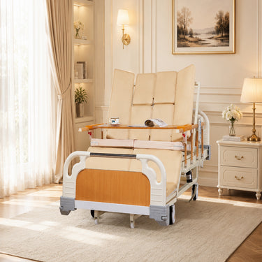 Adjustable Electric Bed for Senior with Nursing Mattress