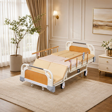 Adjustable Electric Bed for Senior with Nursing Mattress