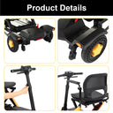 JEMEELA MS310 Automatic Folding Mobility Scooter, 250W, 24V 5.2Ah