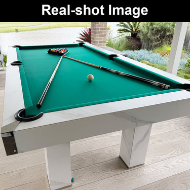 Eeeza Billiard Pool Table for Outdoor, Marble, Weatherproof