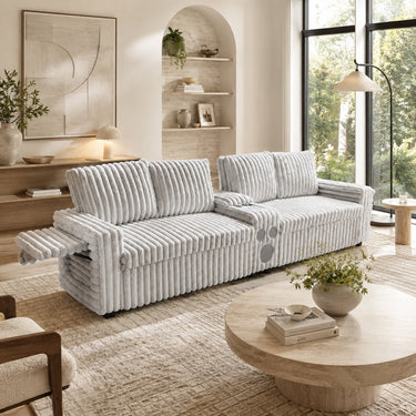 Eeeza Adjustable Modular Sofa Bed with Speaker and Wireless Charger
