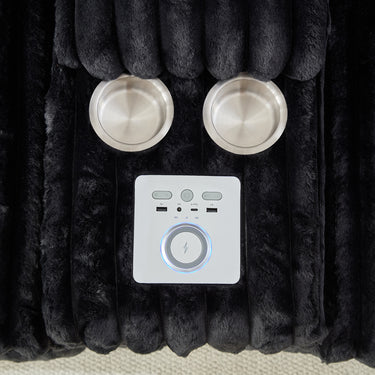 Eeeza Adjustable Modular Sofa Bed with Speaker and Wireless Charger
