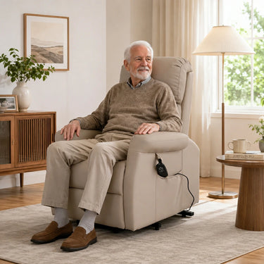 Jemeela JKY9167 Lift Recliner Chair with OKIN Motor, Max Load 155 kg