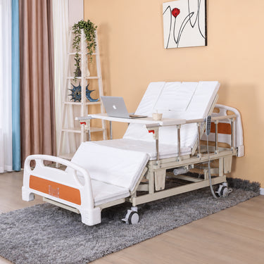 Jemeela Electric Adjustable Bed with Latex Mattress for Home Care