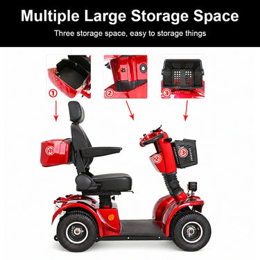 Eeeza 500W 48V 20Ah Electric Mobility Scooter