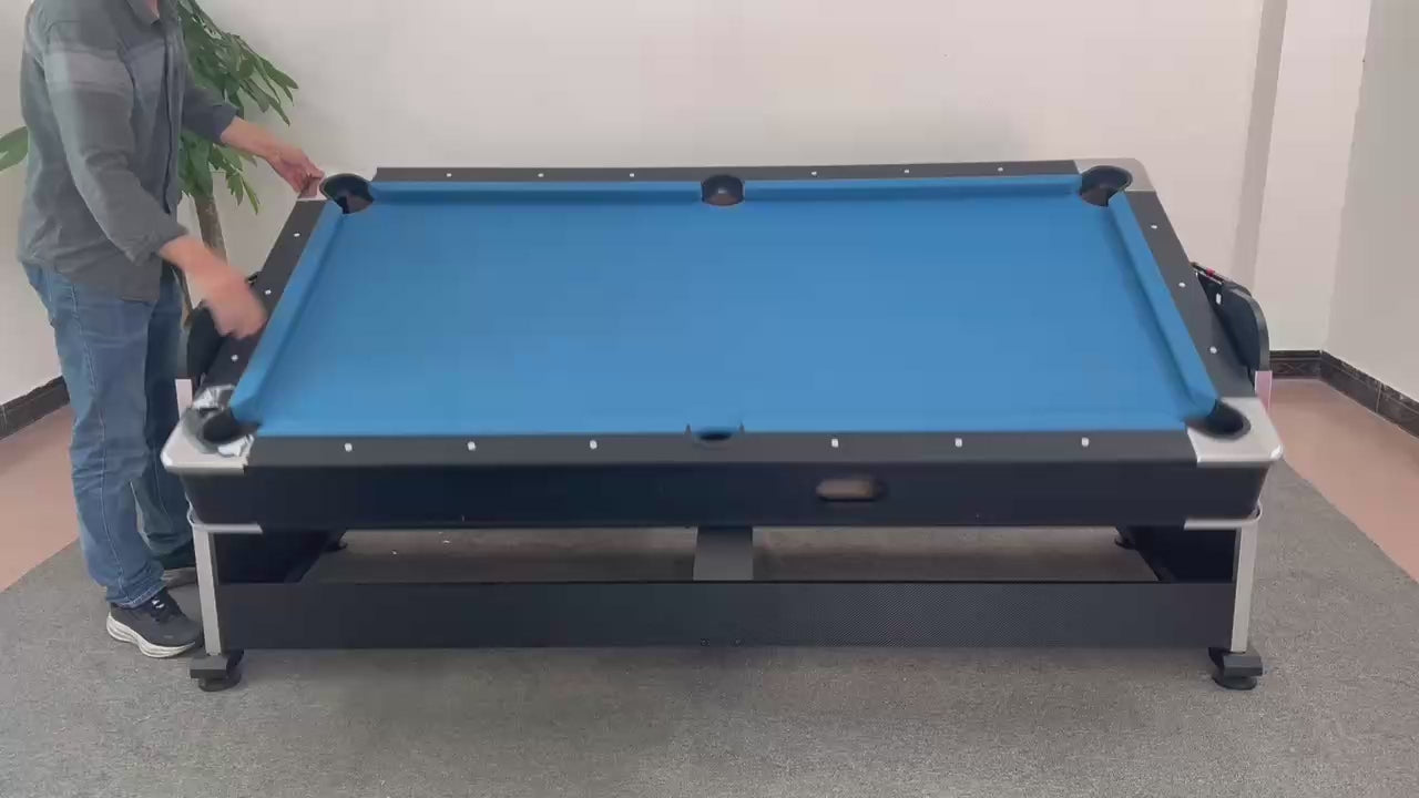 Eeeza 7FT 4 In 1 Multifunction Convertible Pool Table With Full Accessories
