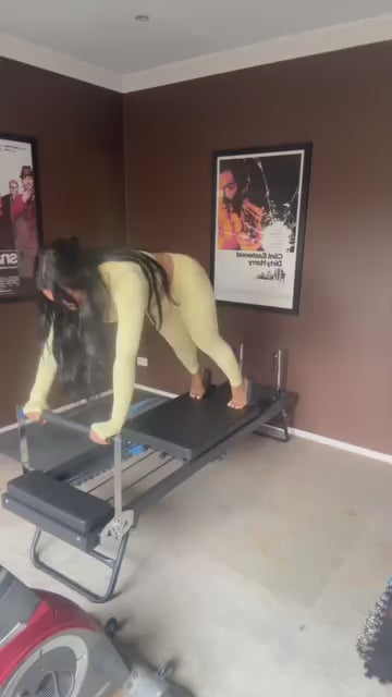 Eeeza Foldable Steel Frame Pilates Reformer
